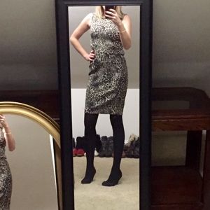 Leopard Dress - Calvin Klein - size 2
